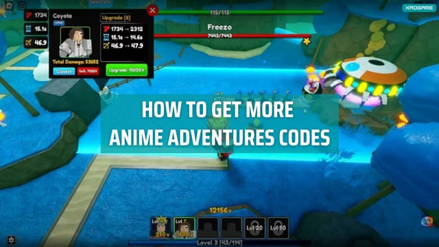 How to get more Anime Adventures Codes