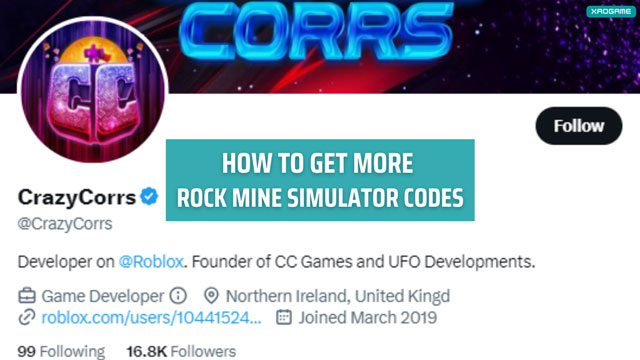 How to get more Rock Mine Simulator Codes