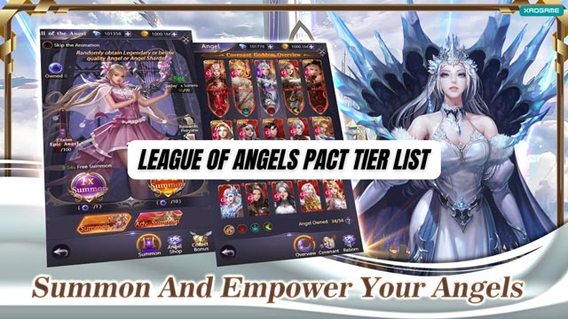 League of Angels Pact Tier List