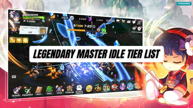 Legendary Master Idle Tier List